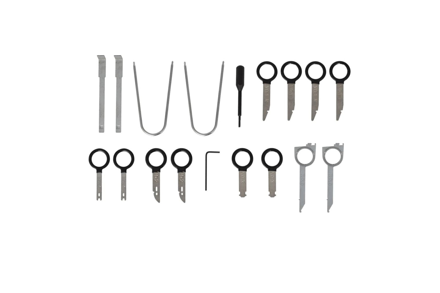 Vidaxl 210126 20 Pcs Radio Tool Set-2
