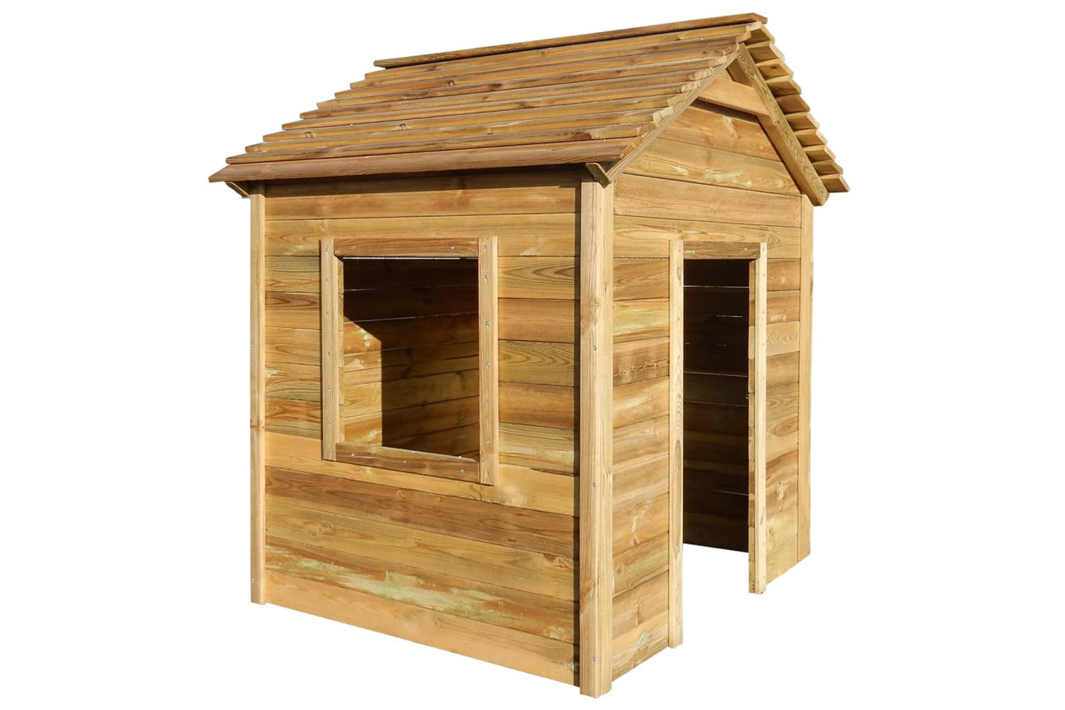 vidaXL Outdoor Playhouse 120x120x146cm Pinewood-2