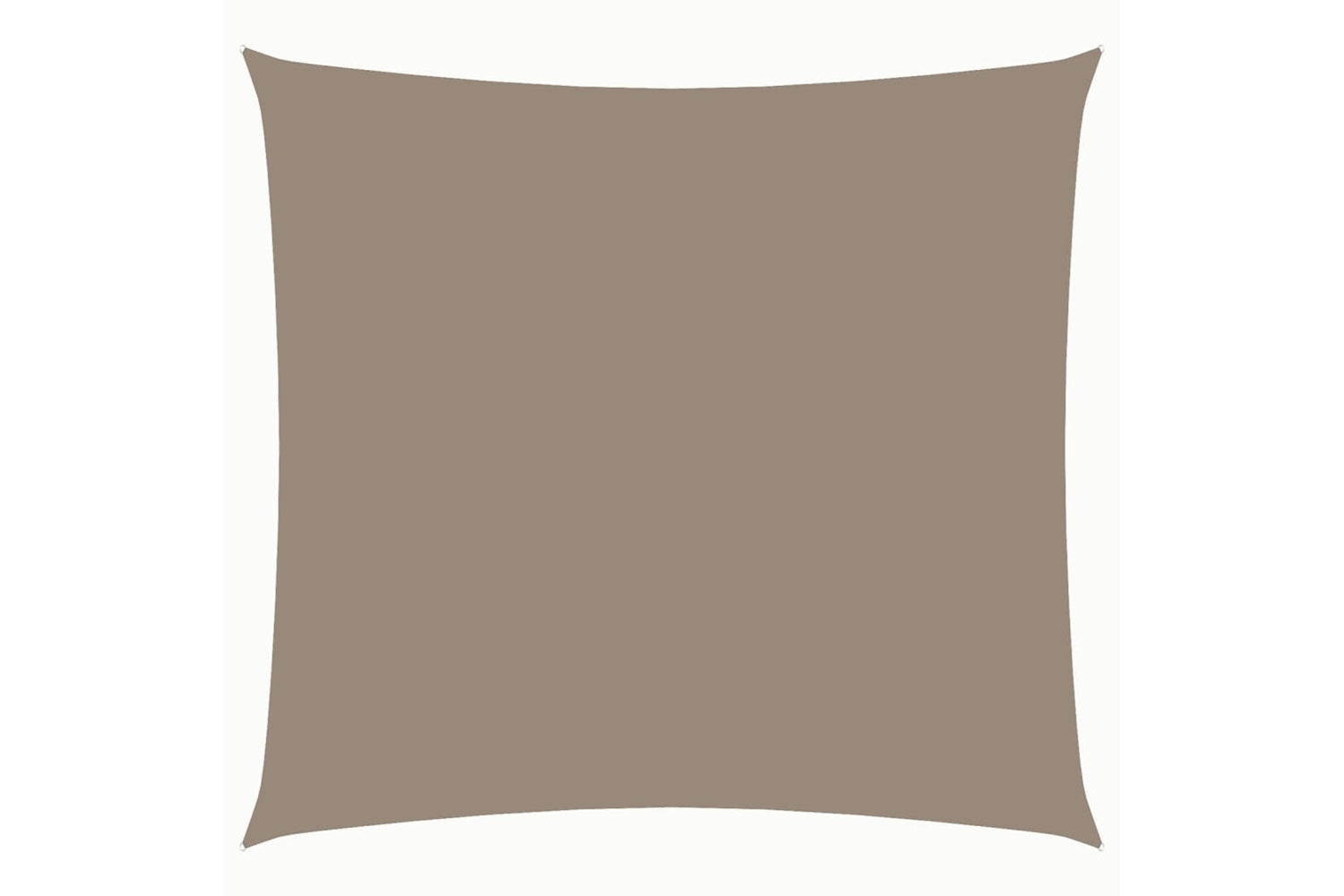 Vidaxl 135418 Sunshade Sail Oxford Fabric Square 7x7 M Taupe