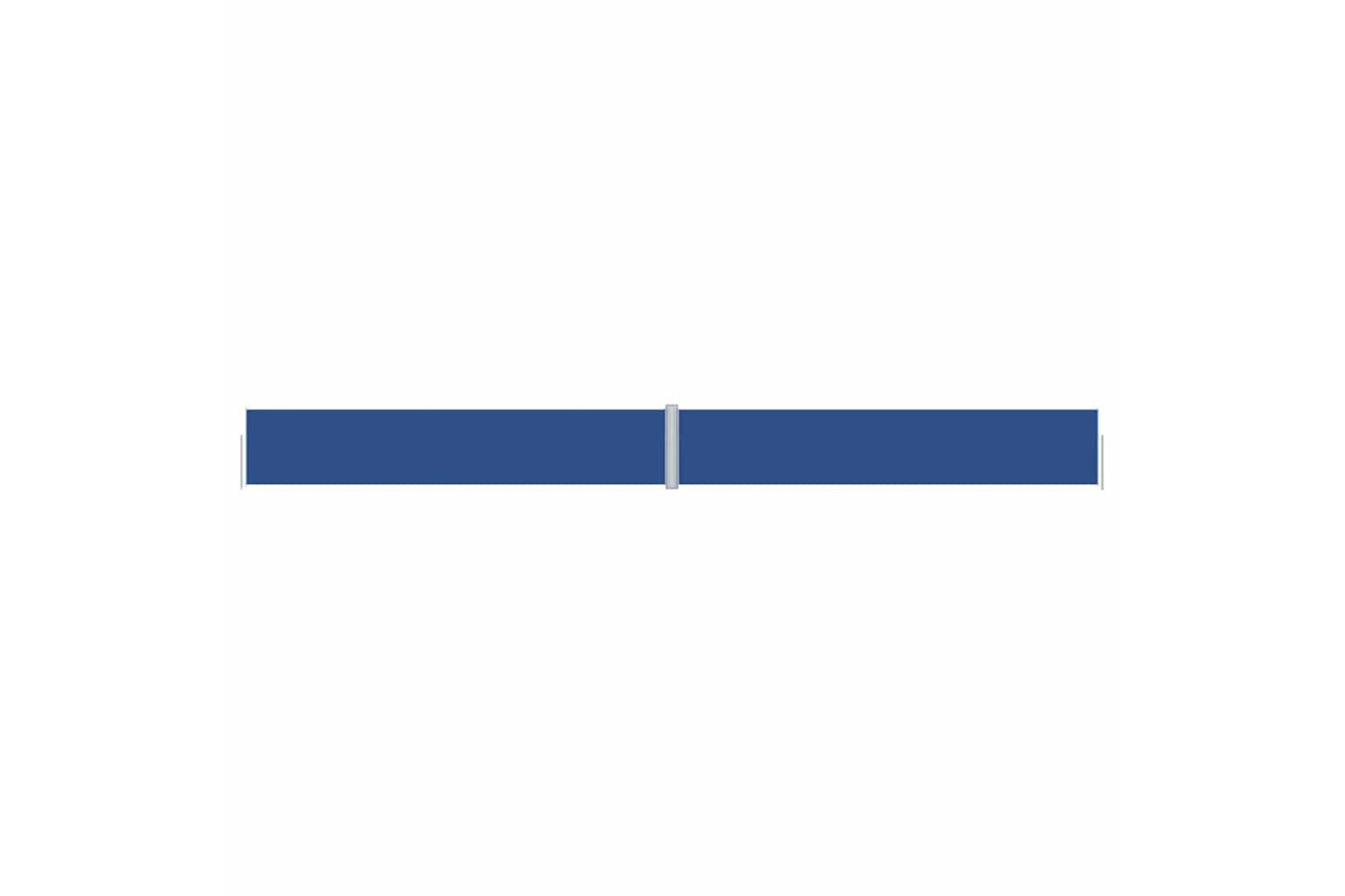 vidaXL 318058 Retractable Side Awning Blue 117x1200cm