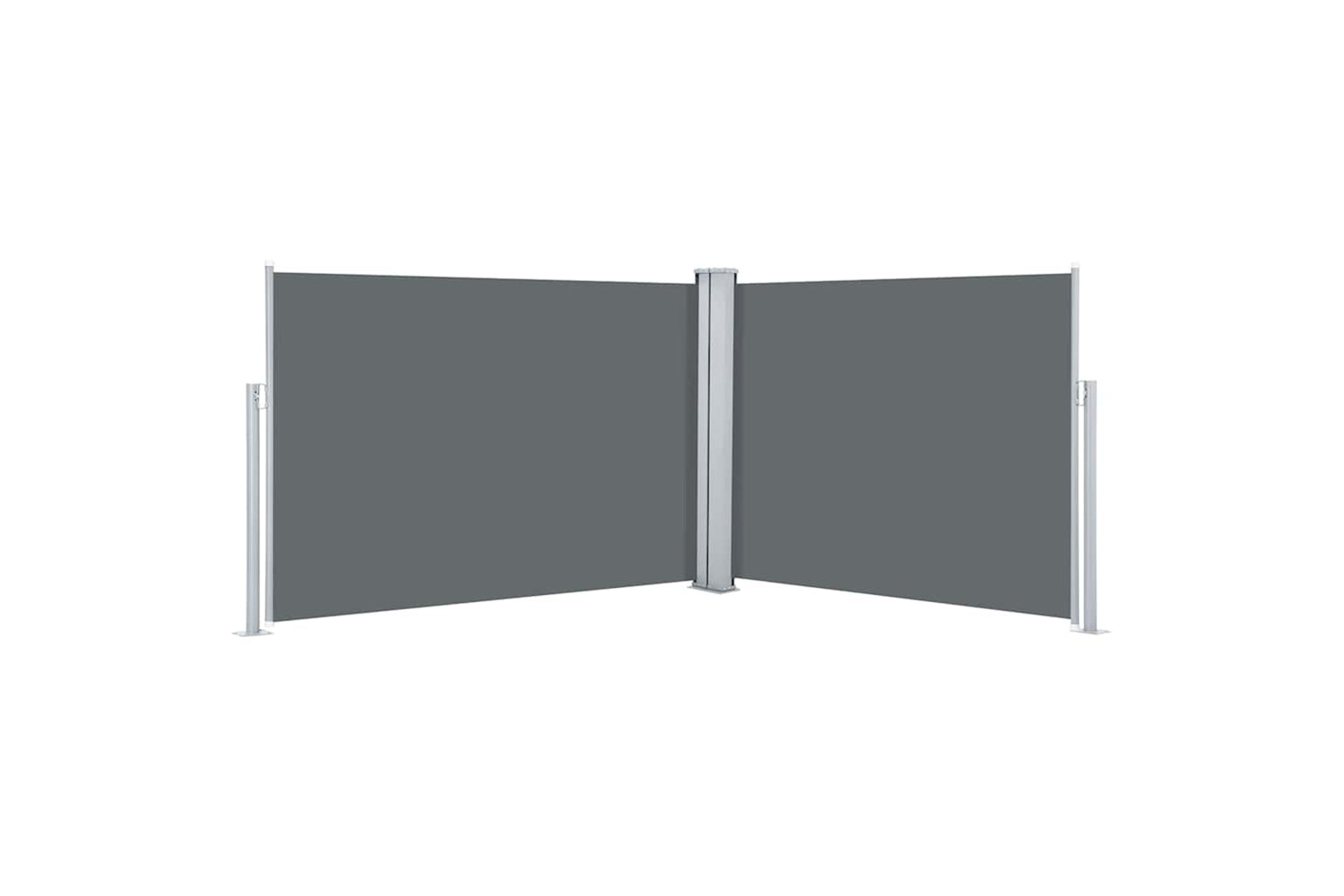 vidaXL 48474 Retractable Side Awning Anthracite 100x1000cm