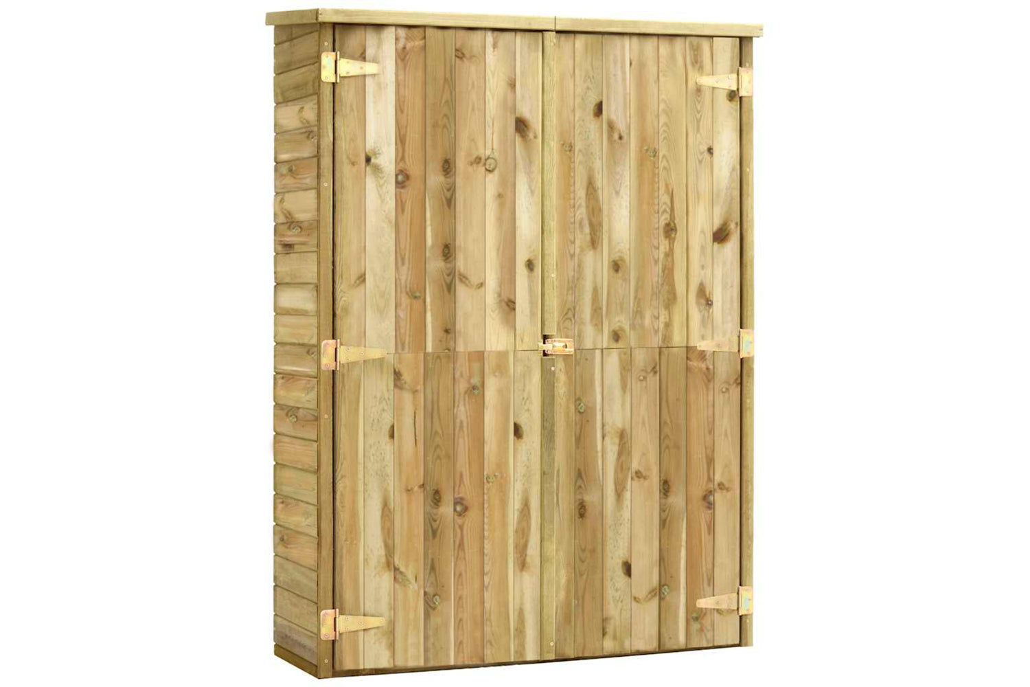 vidaXL 46361 Garden Tool Shed 123x50x171cm Impregnated Pinewood
