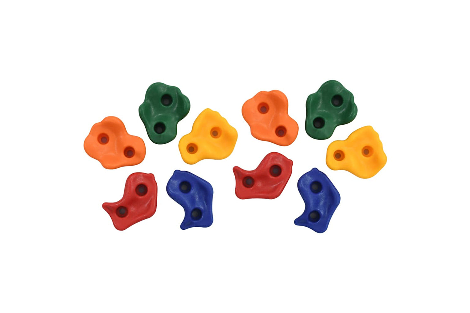 Vidaxl Climbing Stones 10 Pcs Multicolour Pe-2