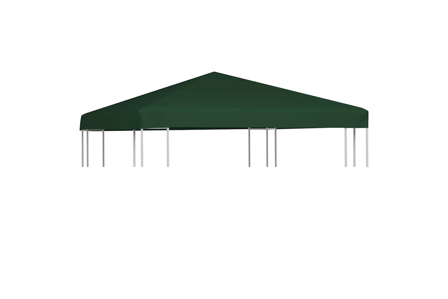 Vidaxl Gazebo Top Cover 310 G/m2 3x3 M Green