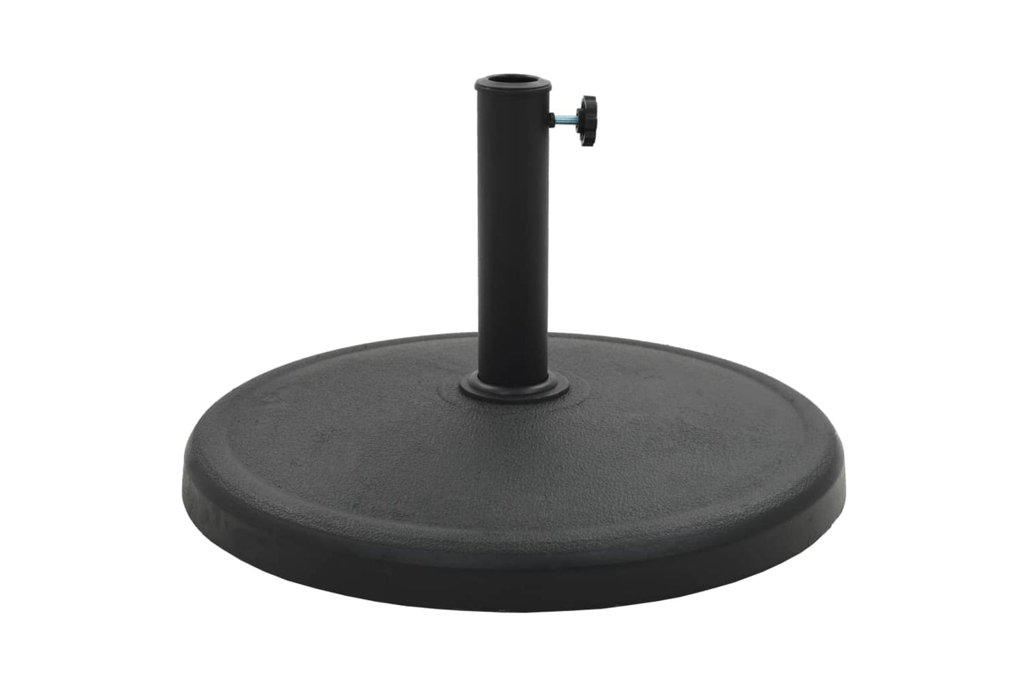 Vidaxl 45197 Parasol Base Round Polyresin 19 Kg Black-2