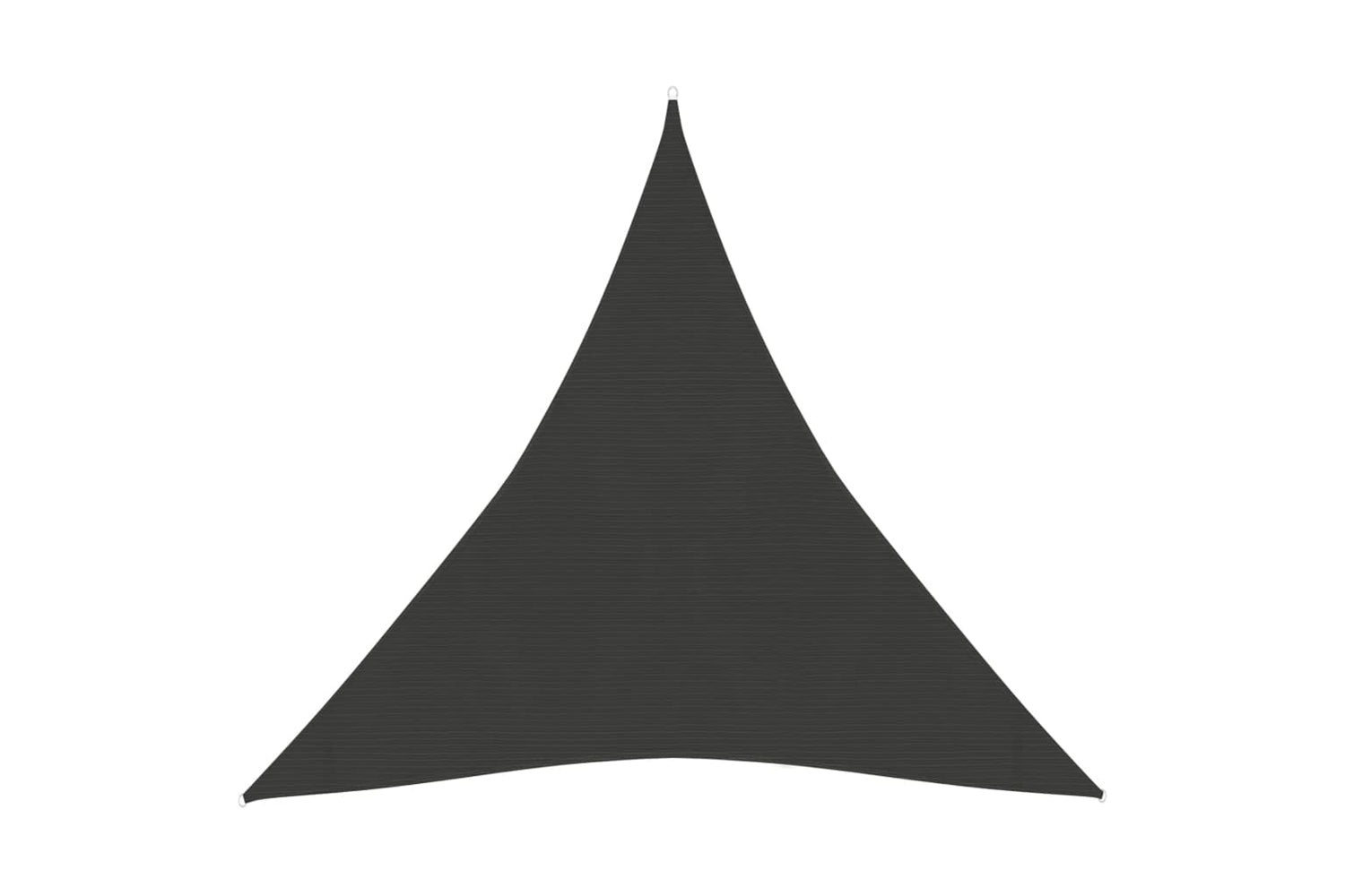vidaXL 311087 Sunshade Sail 160 G/mÂ² Anthracite 3x3x3 M Hdpe