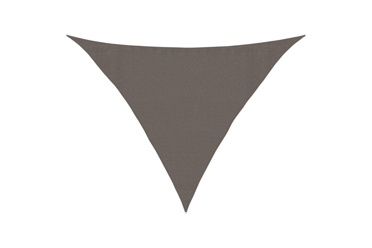 vidaXL 311092 Sunshade Sail 160 G/mÂ² Anthracite 3.5x3.5x4.9 M Hdpe