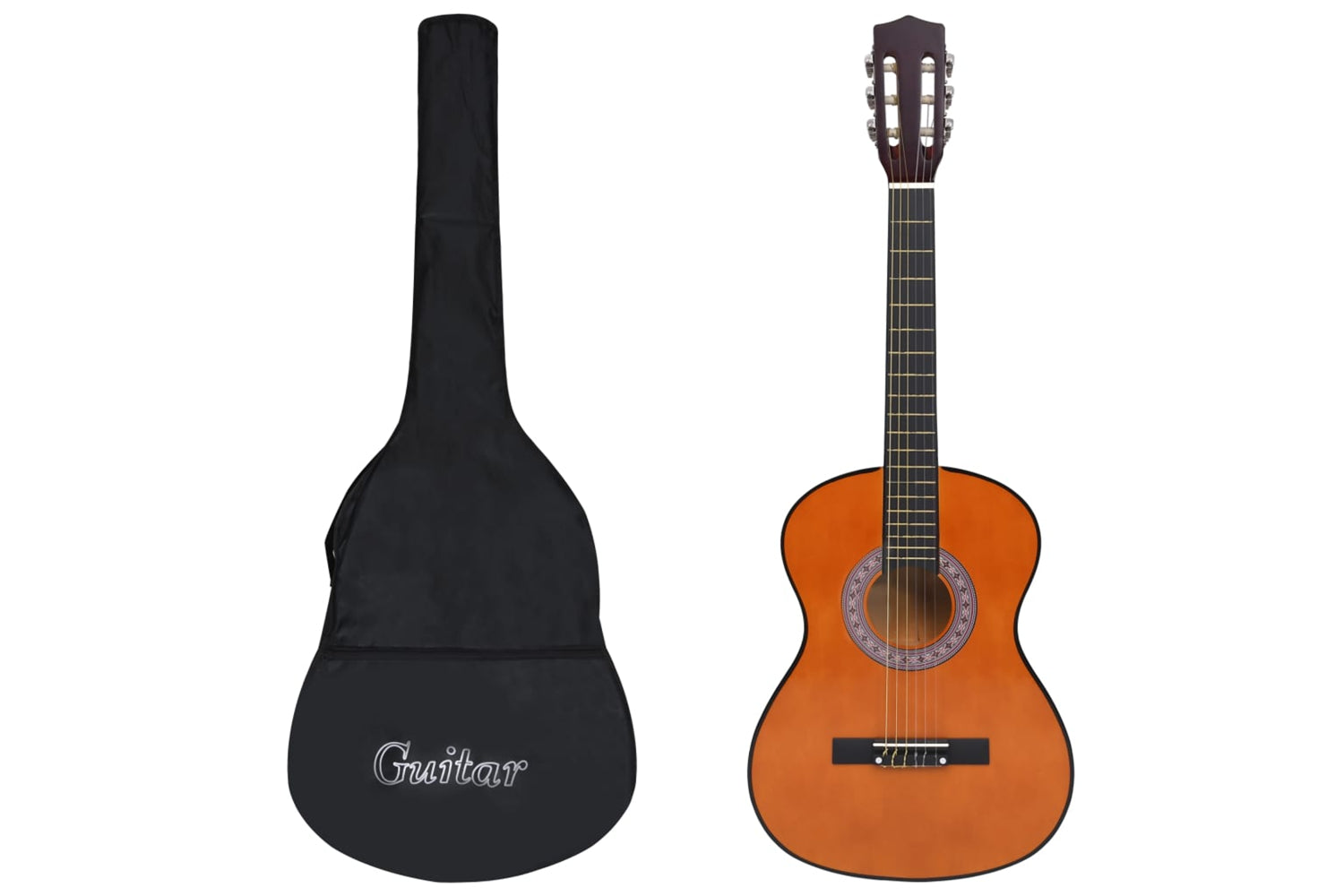 vidaXL 3055890 Classical Guitar For Beginner With Bag 3/4 36