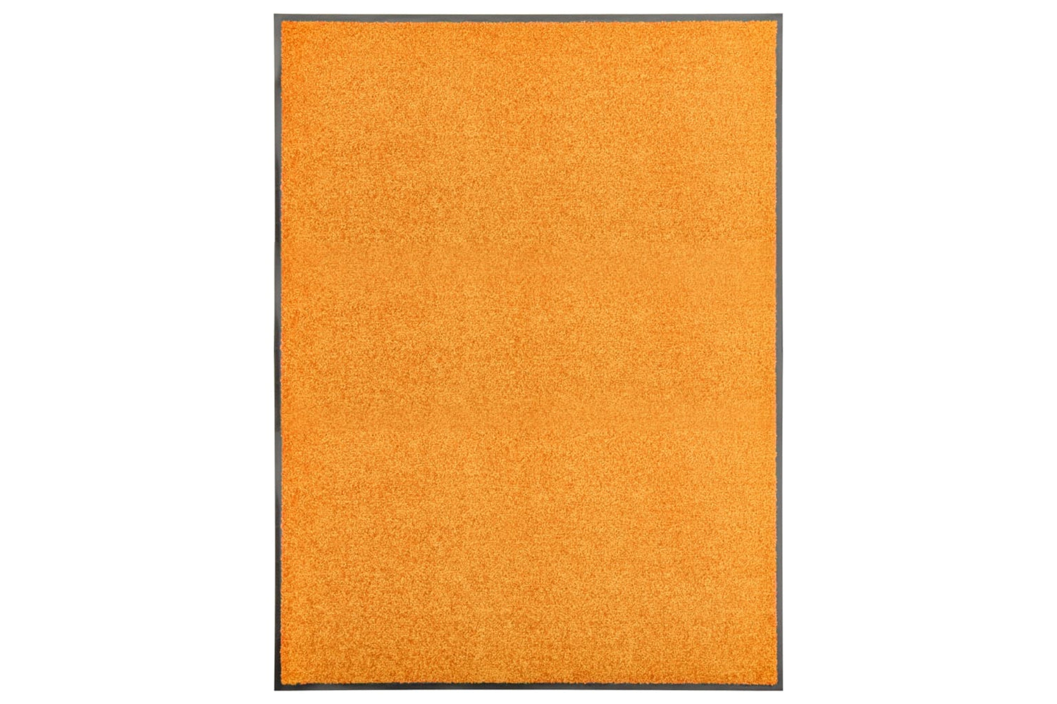 vidaXL 323454 Doormat Washable Orange 90x120cm