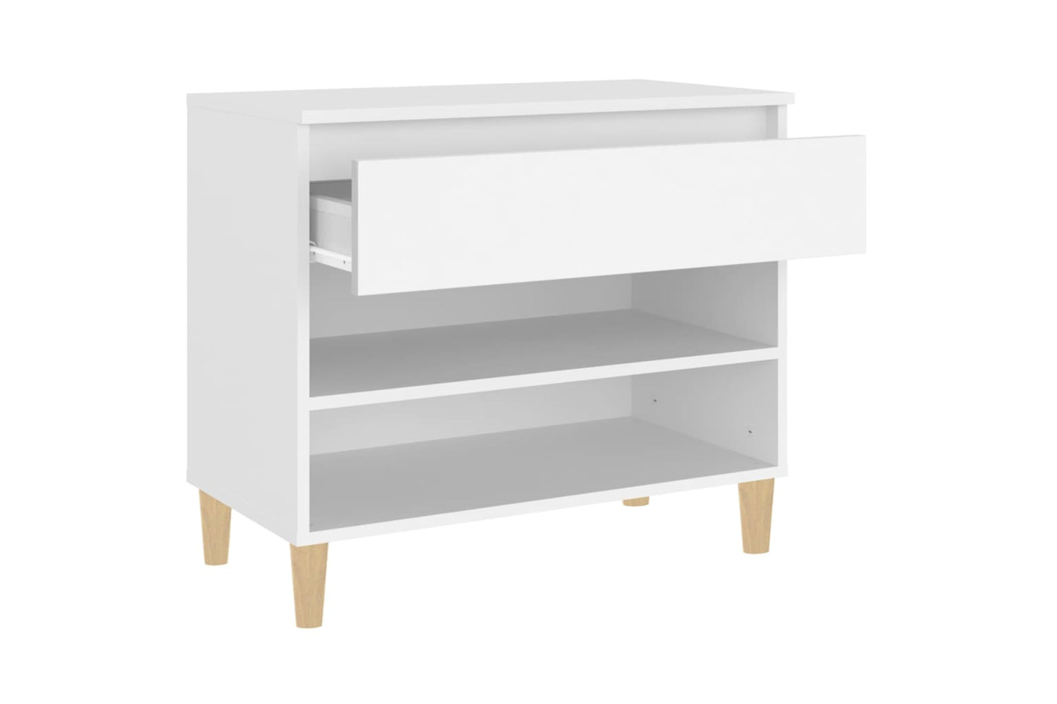 vidaXL 819756 Shoe Cabinet White 70x36x60cm Engineered Wood-6