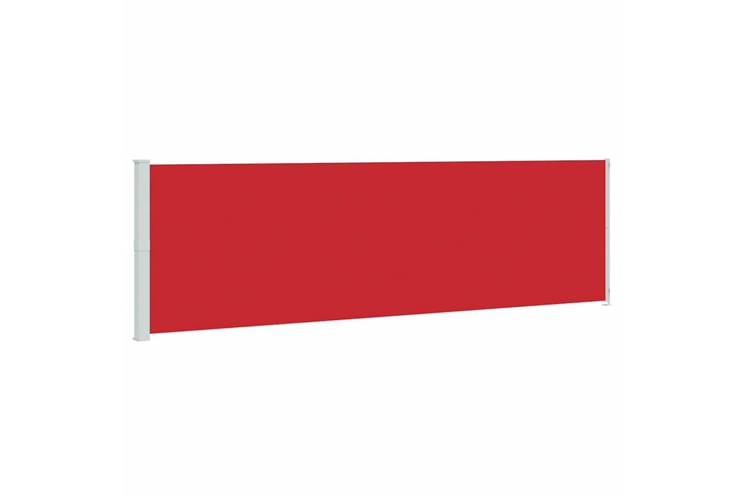 vidaXL 317967 Patio Retractable Side Awning 180x600cm Red