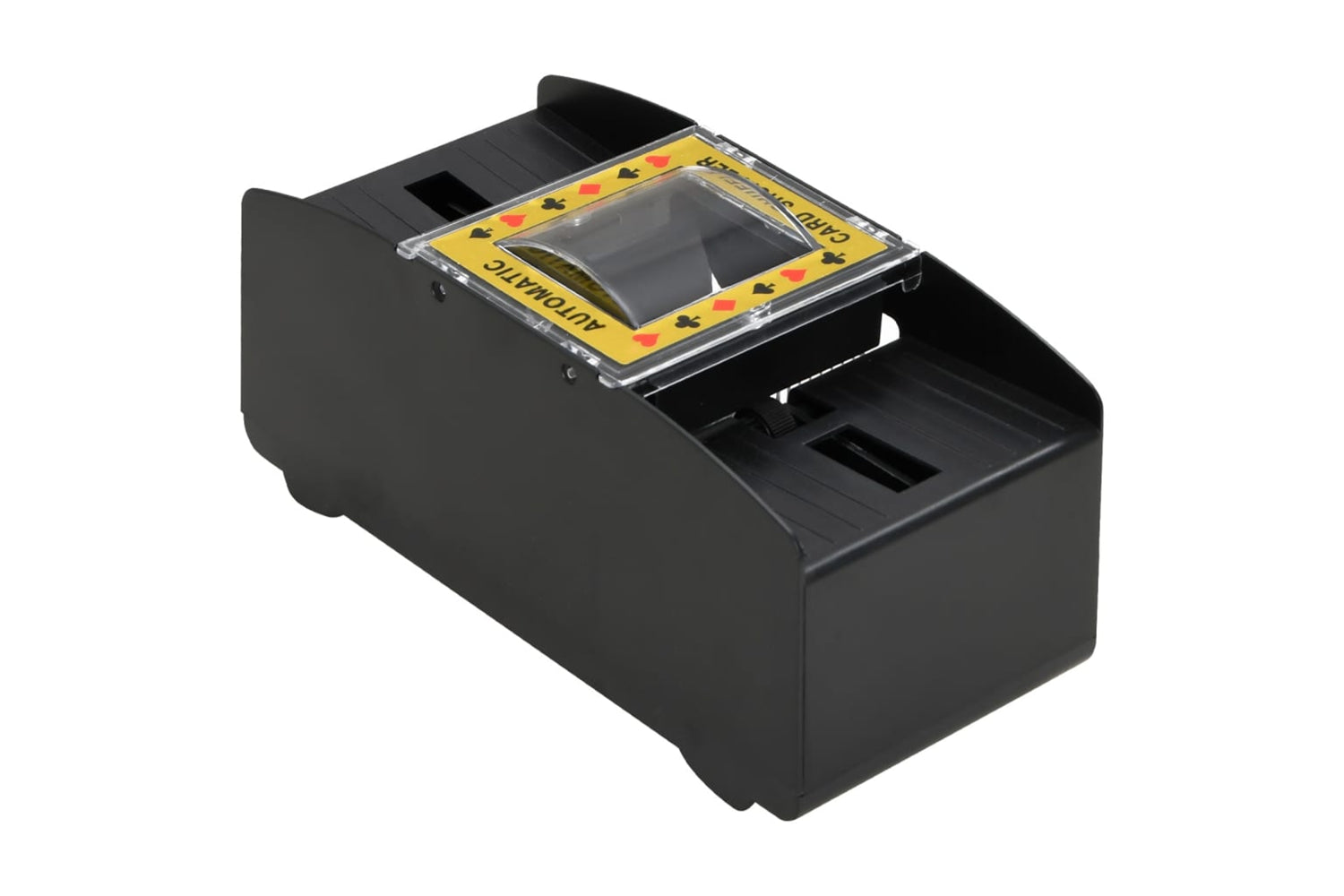 vidaXL 80419 Automatic Card Shuffler Black 2 Decks-7