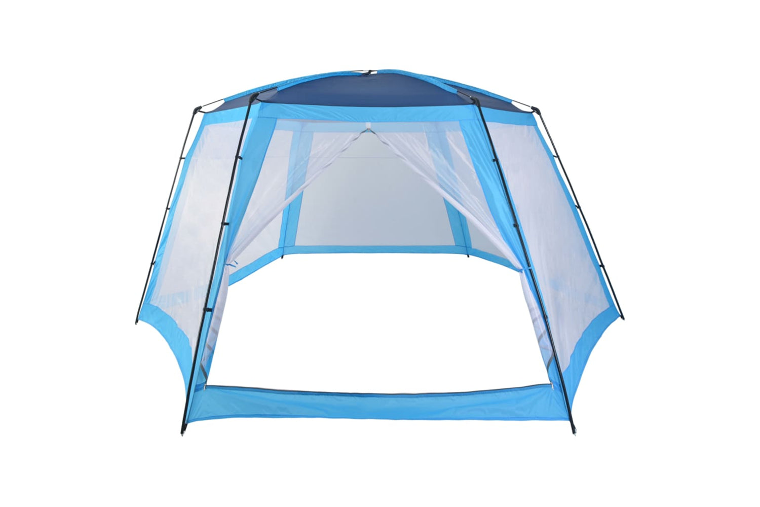Vidaxl Pool Tent Fabric 660x580x250 Cm Blue-2