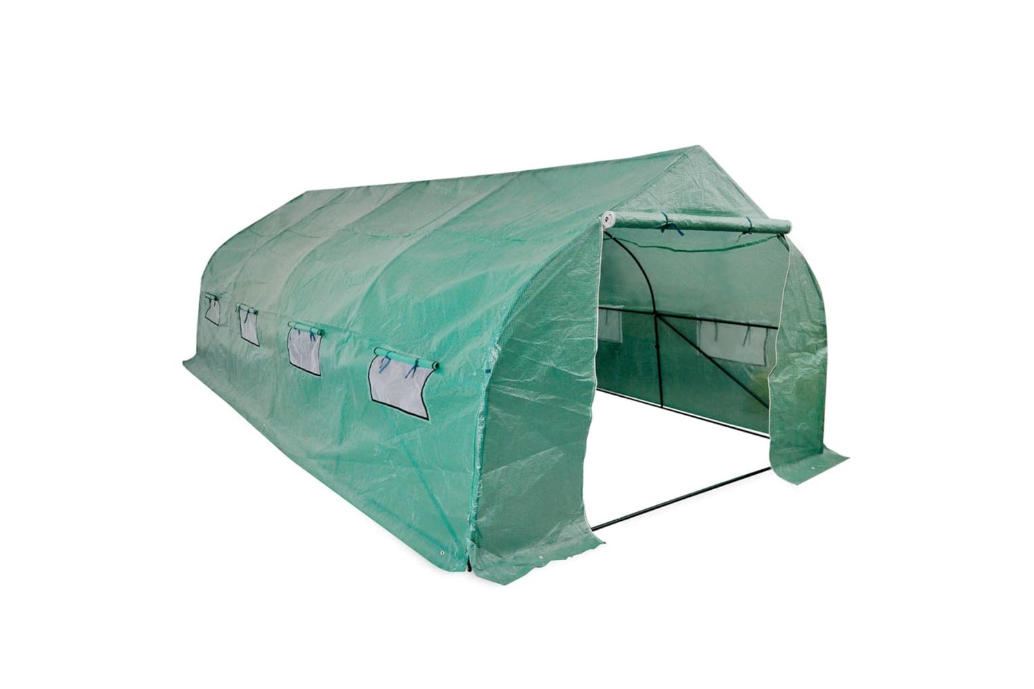 Vidaxl 42911 Portable Polytunnel Greenhouse Steel Frame Walk-in 18 Mâ²