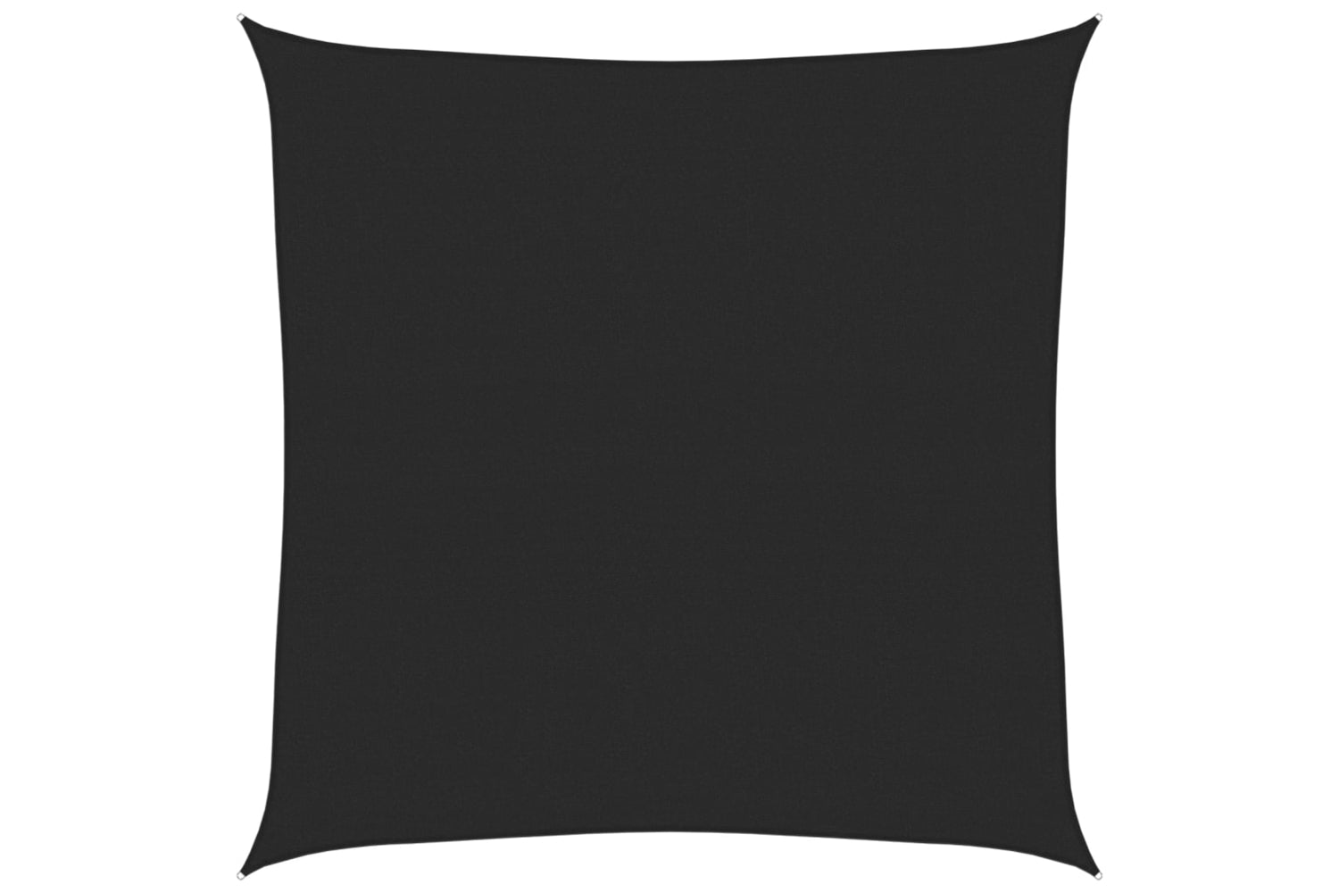 vidaXL 311717 Sunshade Sail 160 G/mÂ² Black 4.5x4.5 M Hdpe