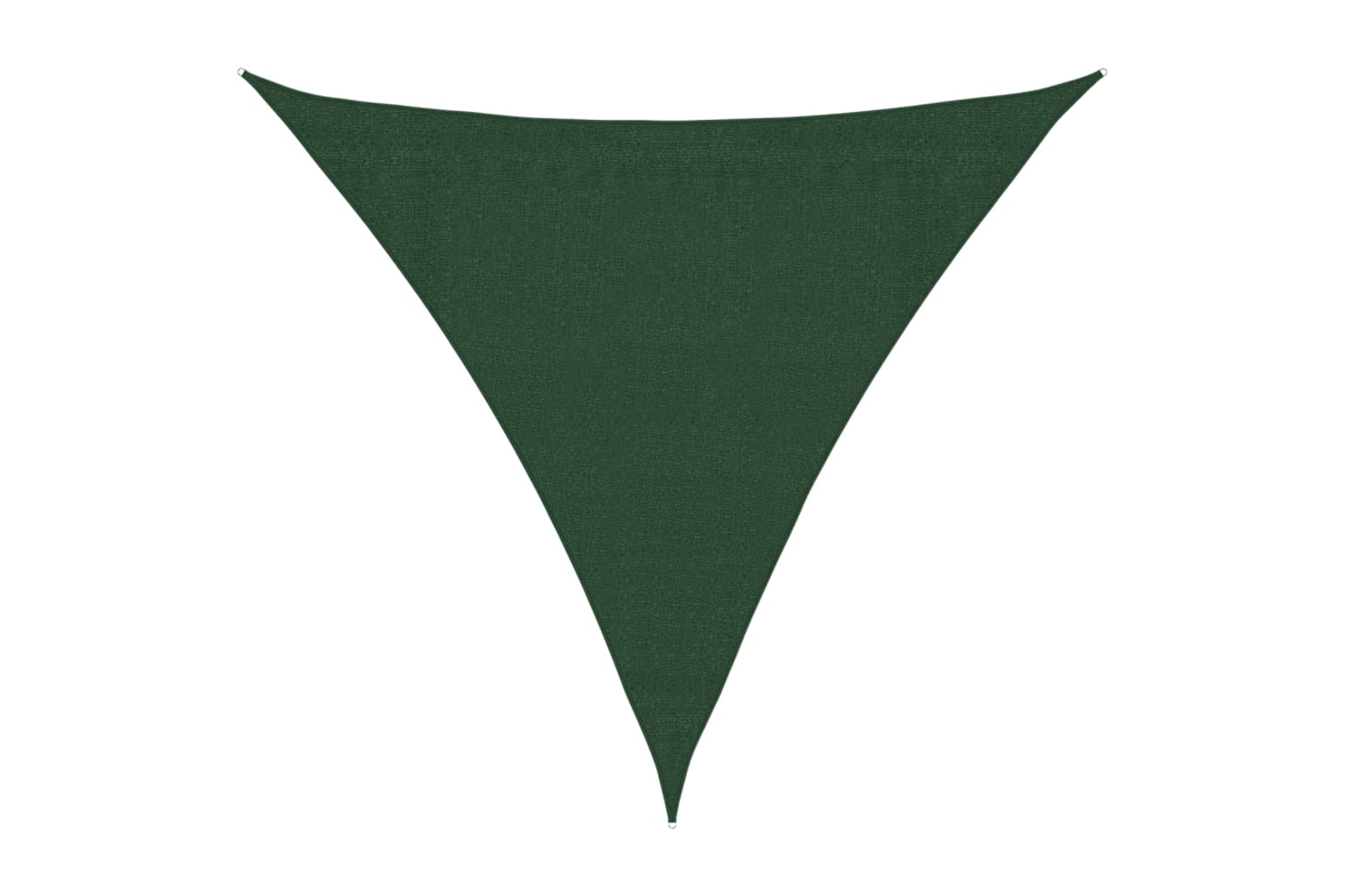 Vidaxl 311472 Sunshade Sail 160 G/mâ² Dark Green 3x3x3 M Hdpe