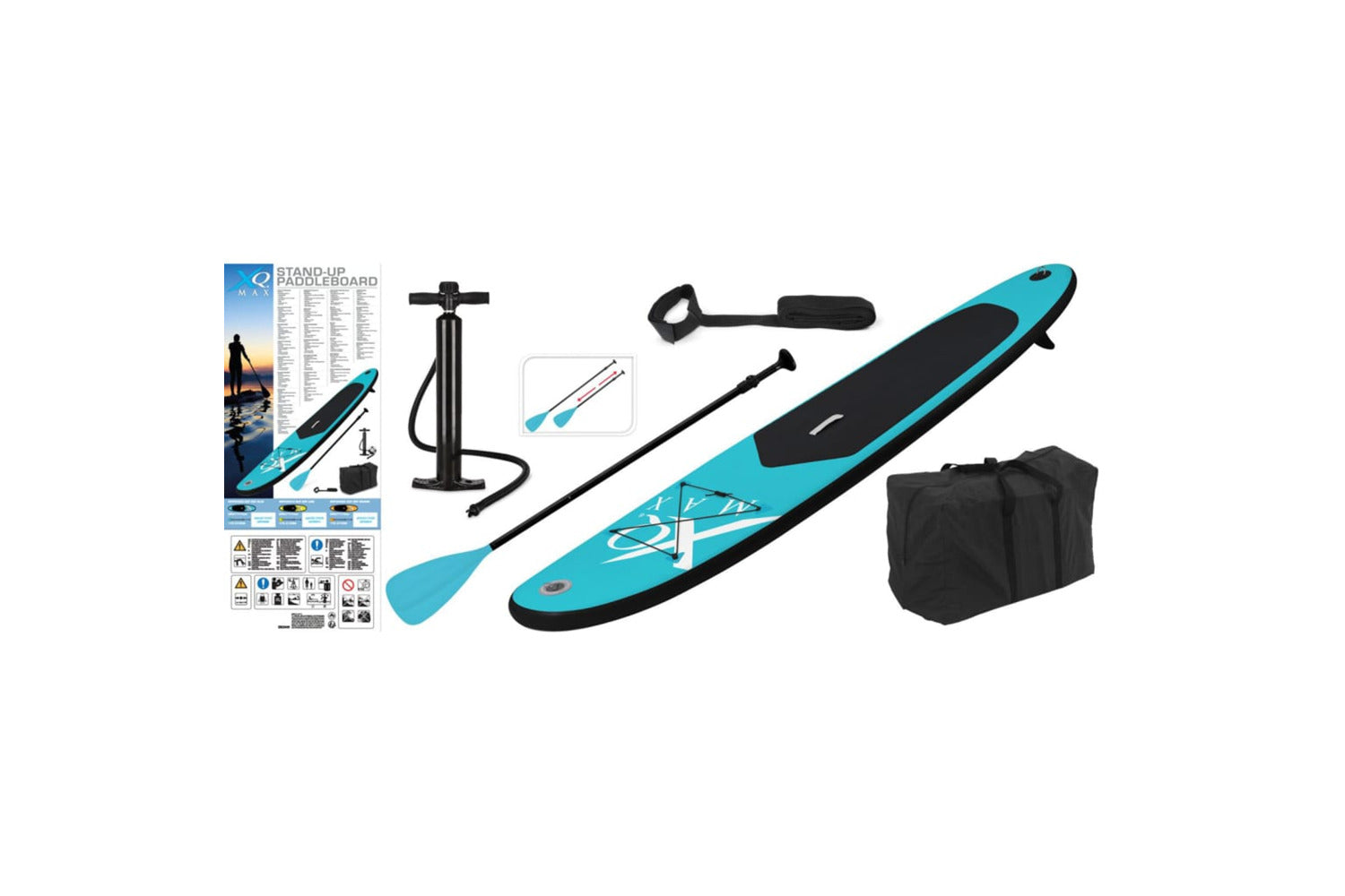 Xq Max 441936 Stand-up Paddle Board 285 Cm Inflatable Blue A-2
