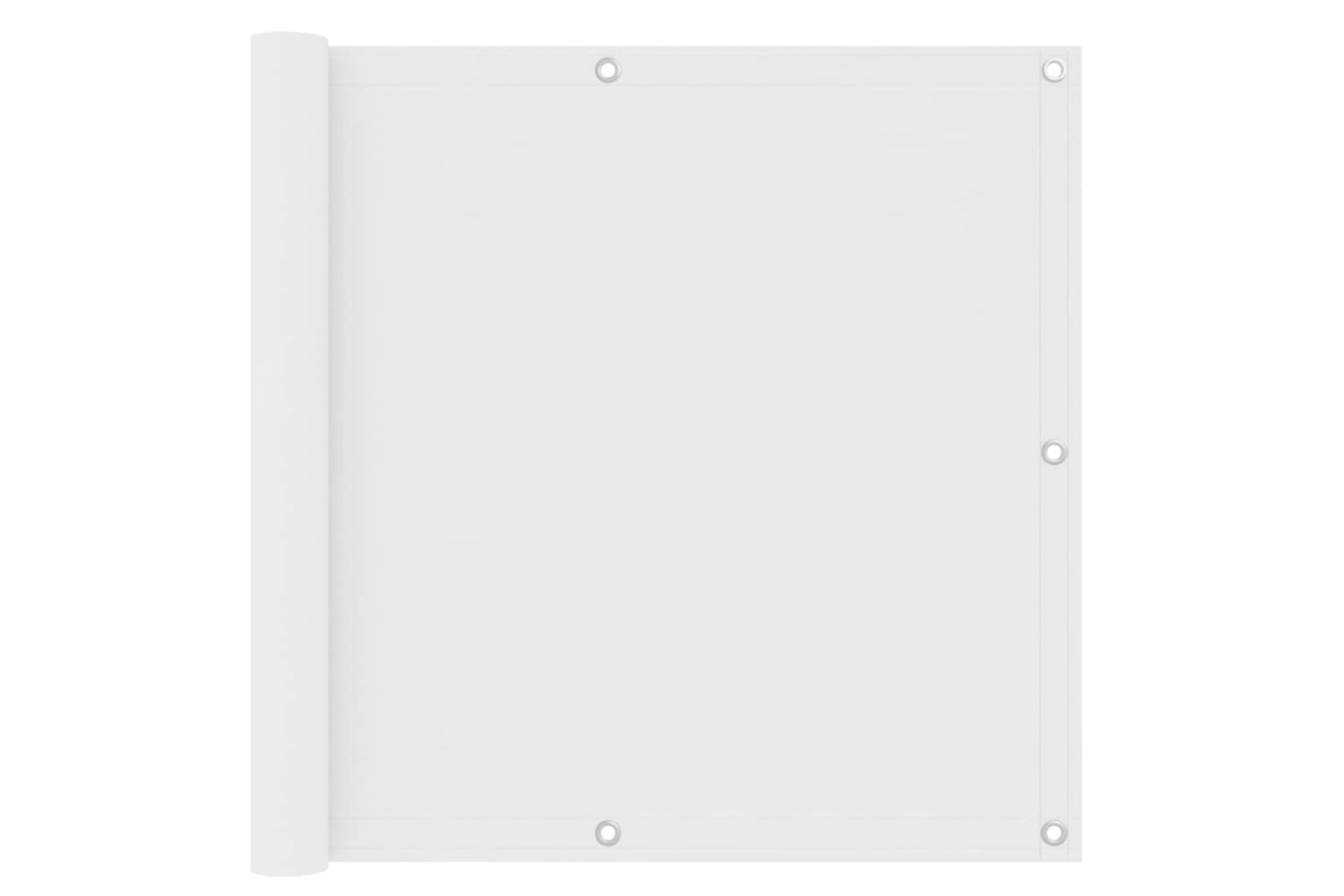 vidaXL 134893 Balcony Screen White 90x400cm Oxford Fabric