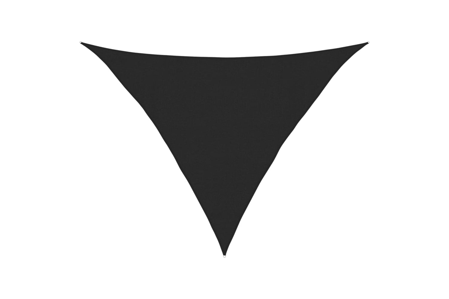 vidaXL 311754 Sunshade Sail 160 G/mÂ² Black 4x4x5.8 M Hdpe