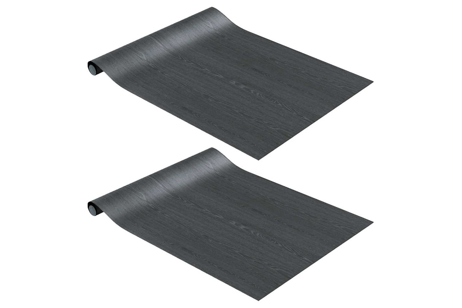 vidaXL Self-adhesive Furniture Films 2 Pcs Dark Wood 500x90cm Pvc