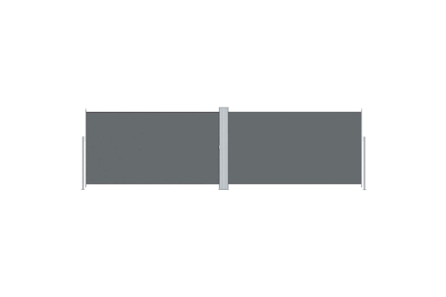 vidaXL 318002 Retractable Side Awning Anthracite 180x600cm