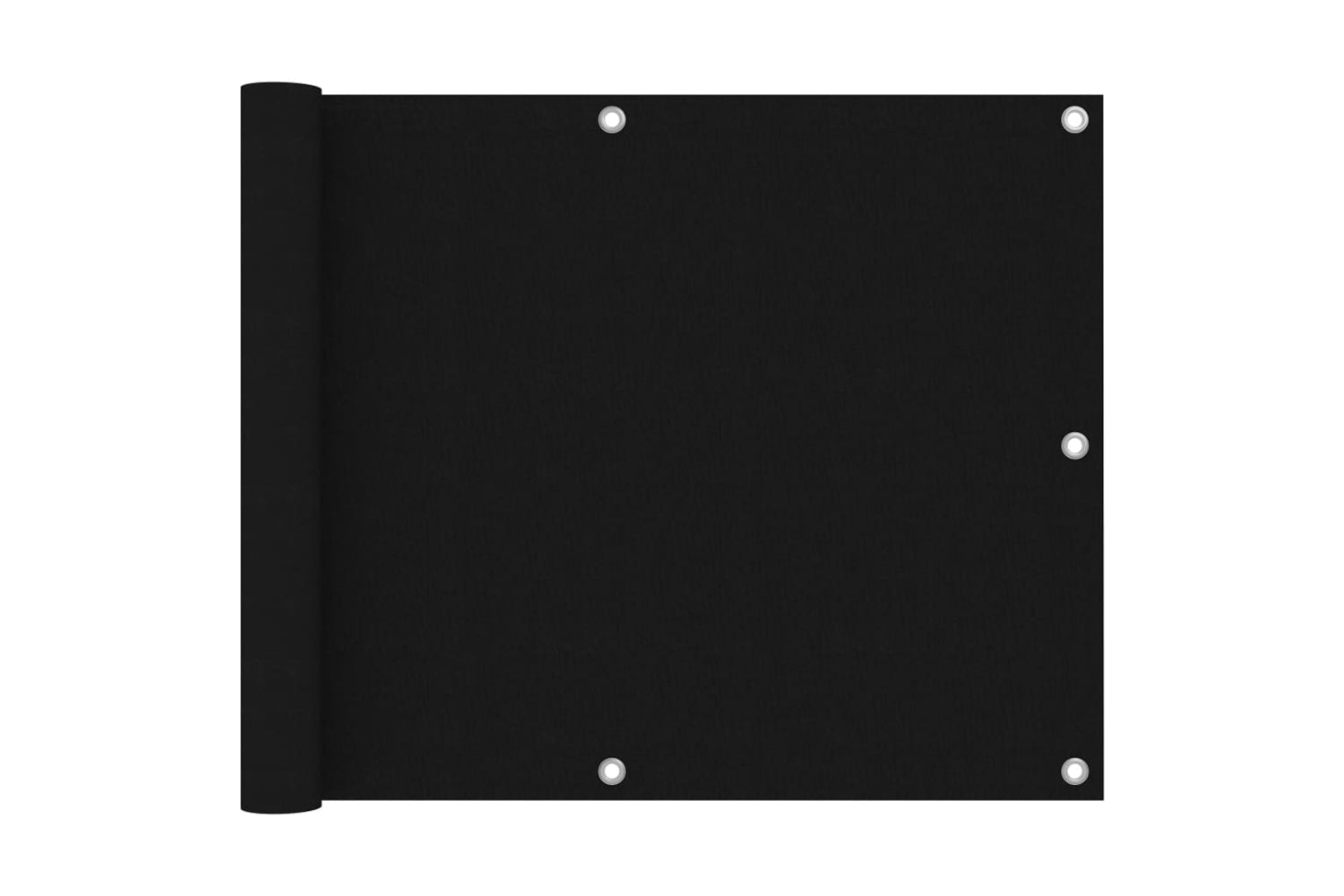 vidaXL 135057 Balcony Screen Black 75x400cm Oxford Fabric