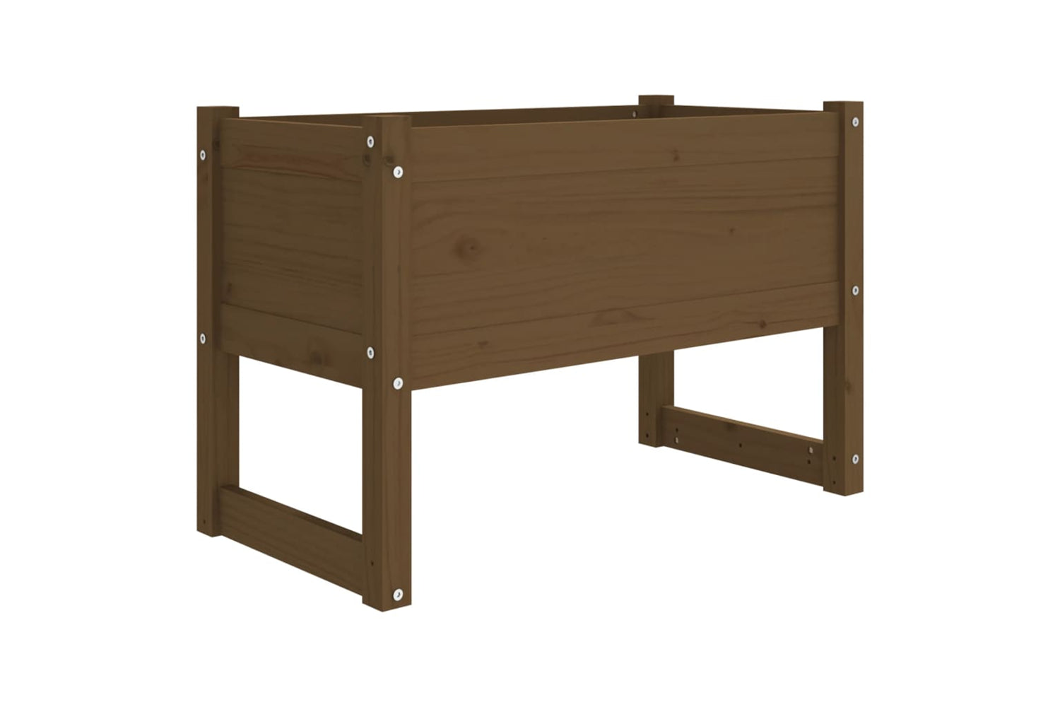 vidaXL 822120 Planter Honey Brown 78x40x52cm Solid Wood Pine