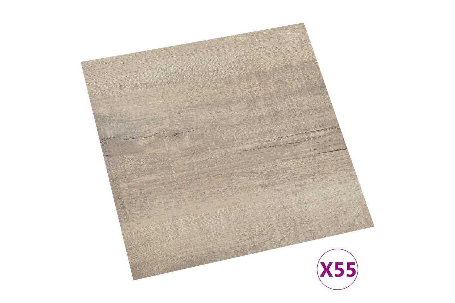 Vidaxl Self-adhesive Flooring Planks 55 Pcs Pvc 5.11 MÂ² Taupe-2