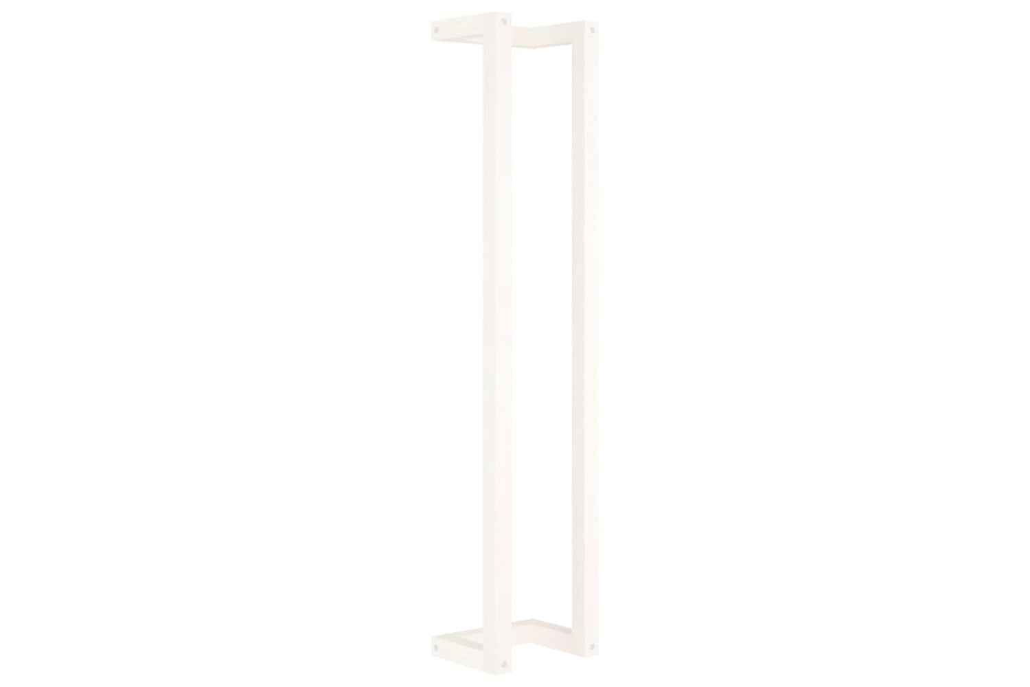 vidaXL 822403 Towel Rack White 23x18x110cm Solid Wood Pine