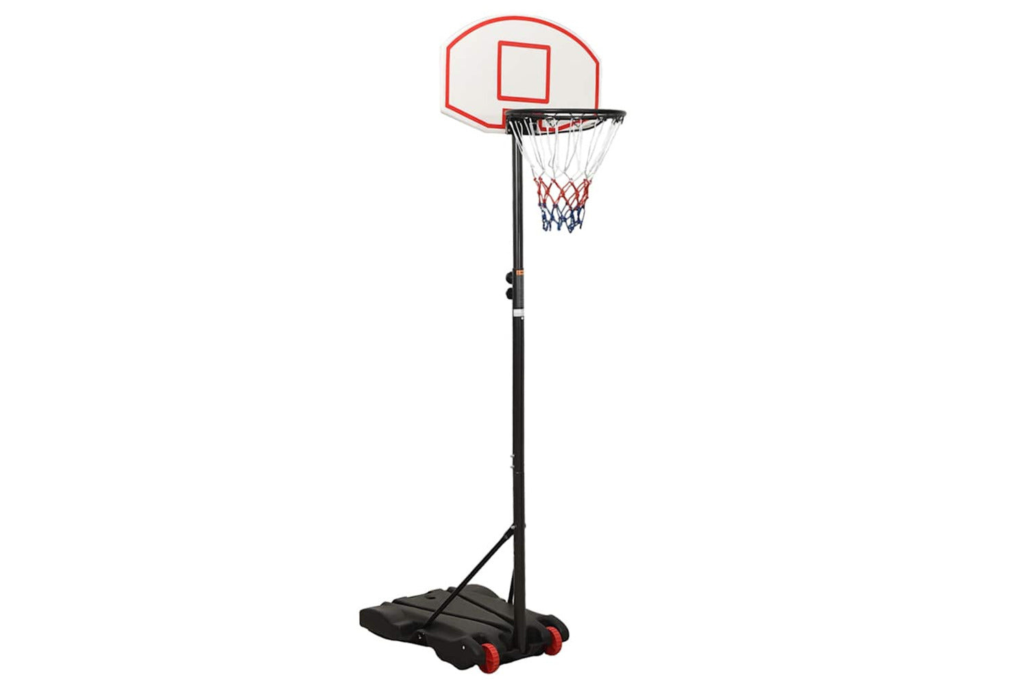 Vidaxl Basketball Stand White 216-250 Cm Polyethene-2