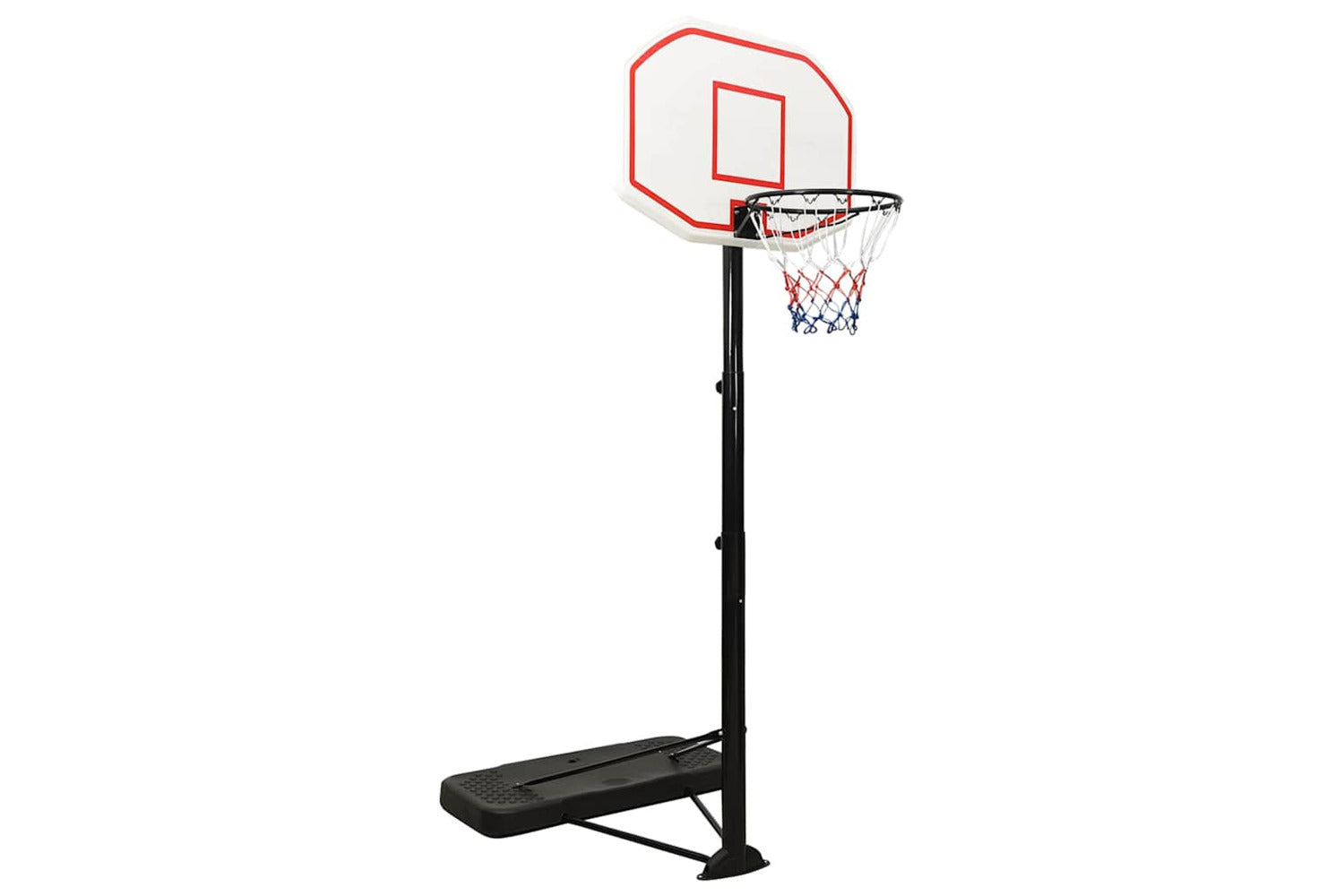 Vidaxl Basketball Stand White 258-363 Cm Polyethene-2