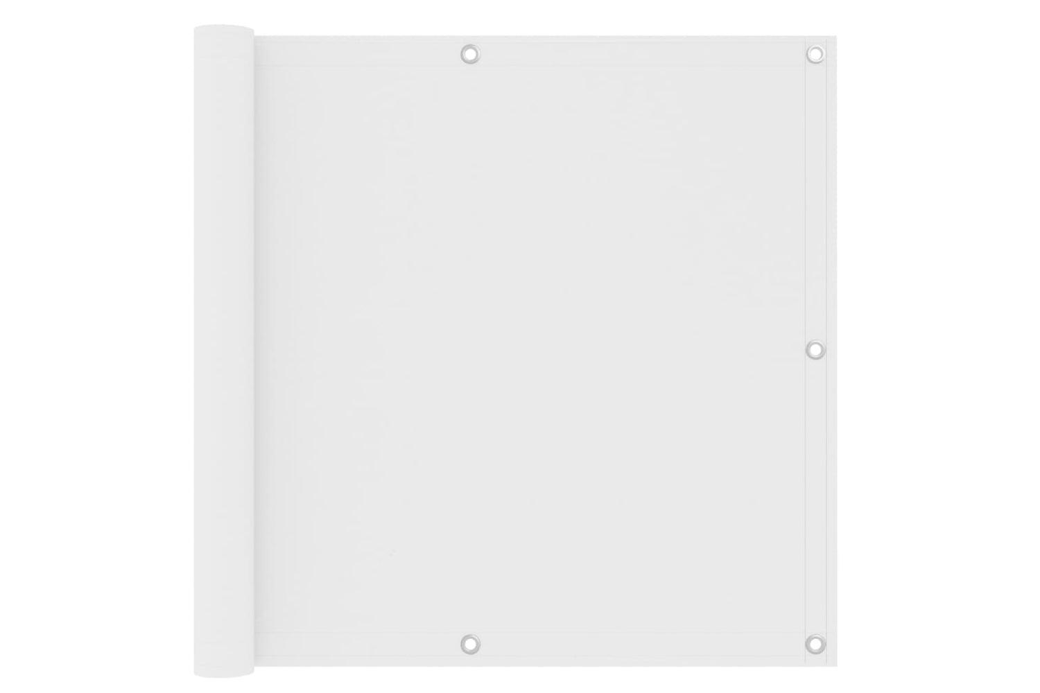 vidaXL 134895 Balcony Screen White 90x600cm Oxford Fabric