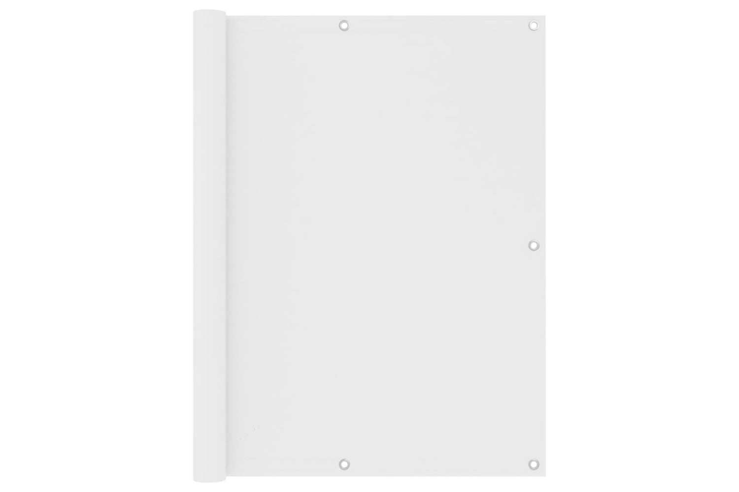 vidaXL 134898 Balcony Screen White 120x500cm Oxford Fabric