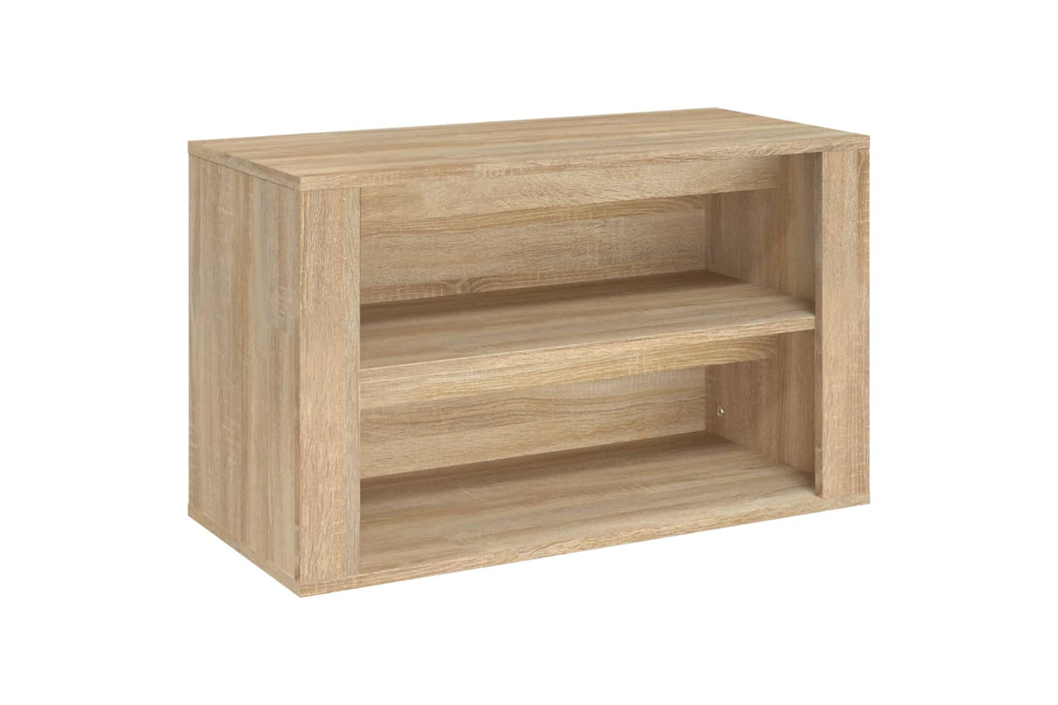 vidaXL 816899 Shoe Rack Sonoma Oak 75x35x45cm Engineered Wood