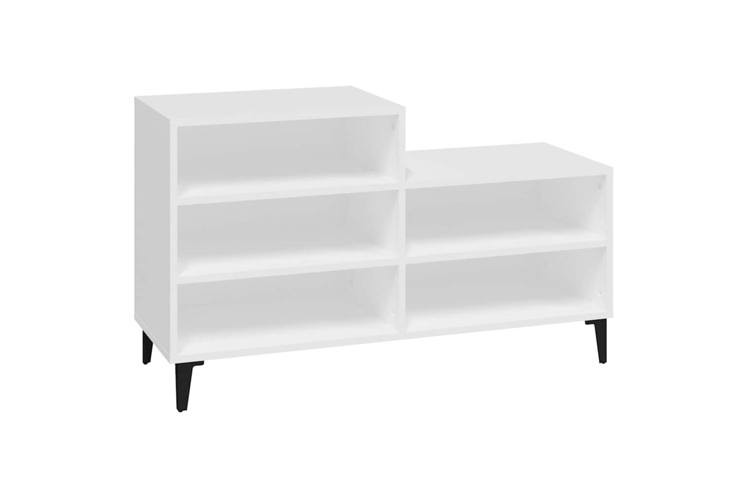 vidaXL 819732 Shoe Cabinet White 102x36x60cm Engineered Wood