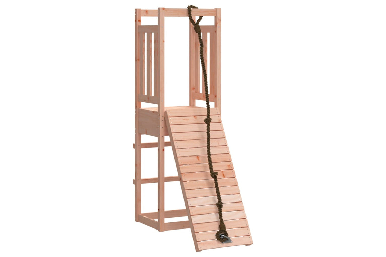 Vidaxl 3155946 Playhouse With Climbing Wall Solid Wood Douglas-2