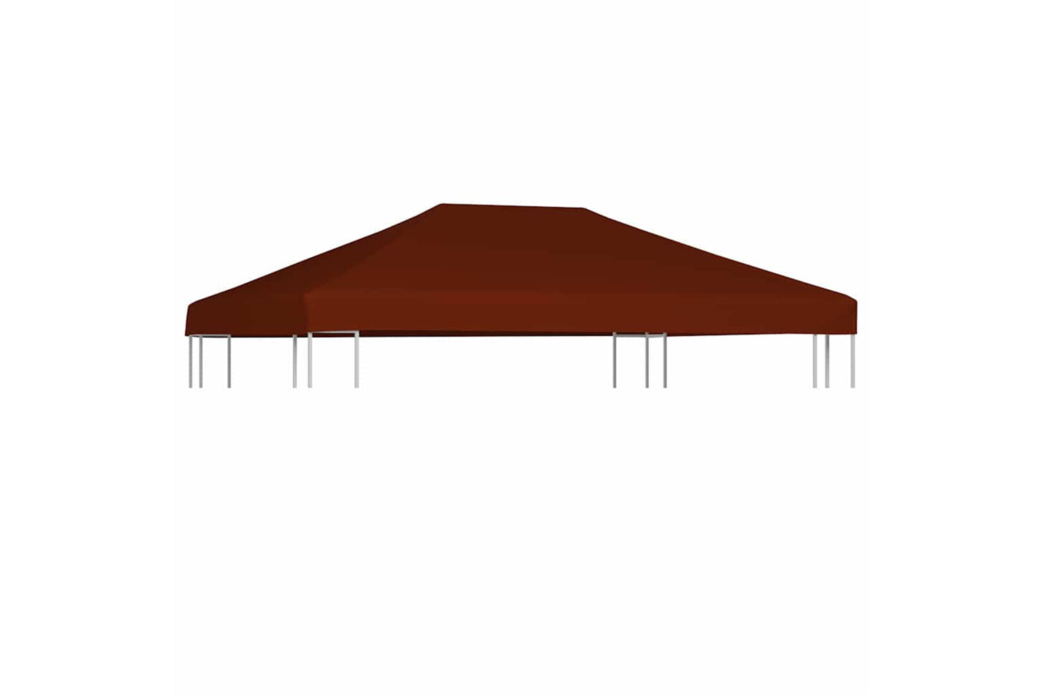 Vidaxl 46626 Gazebo Top Cover 310 G/mâ² 3x4 M Terracota
