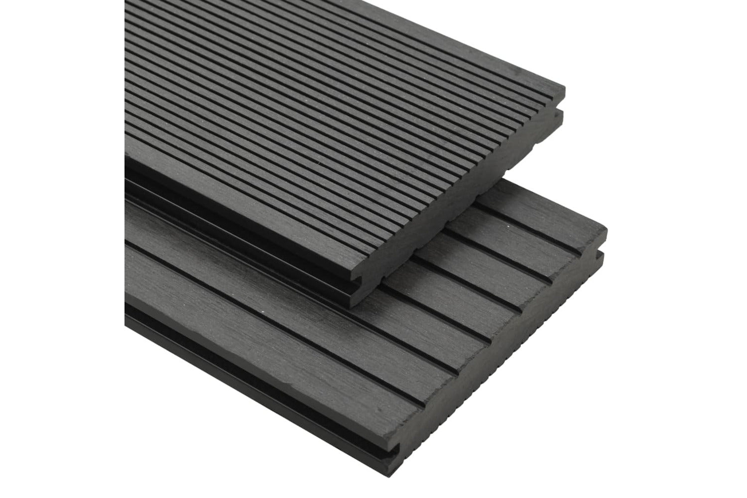 Vidaxl 275666 Wpc Solid Decking Boards With Accessories 10 M-2