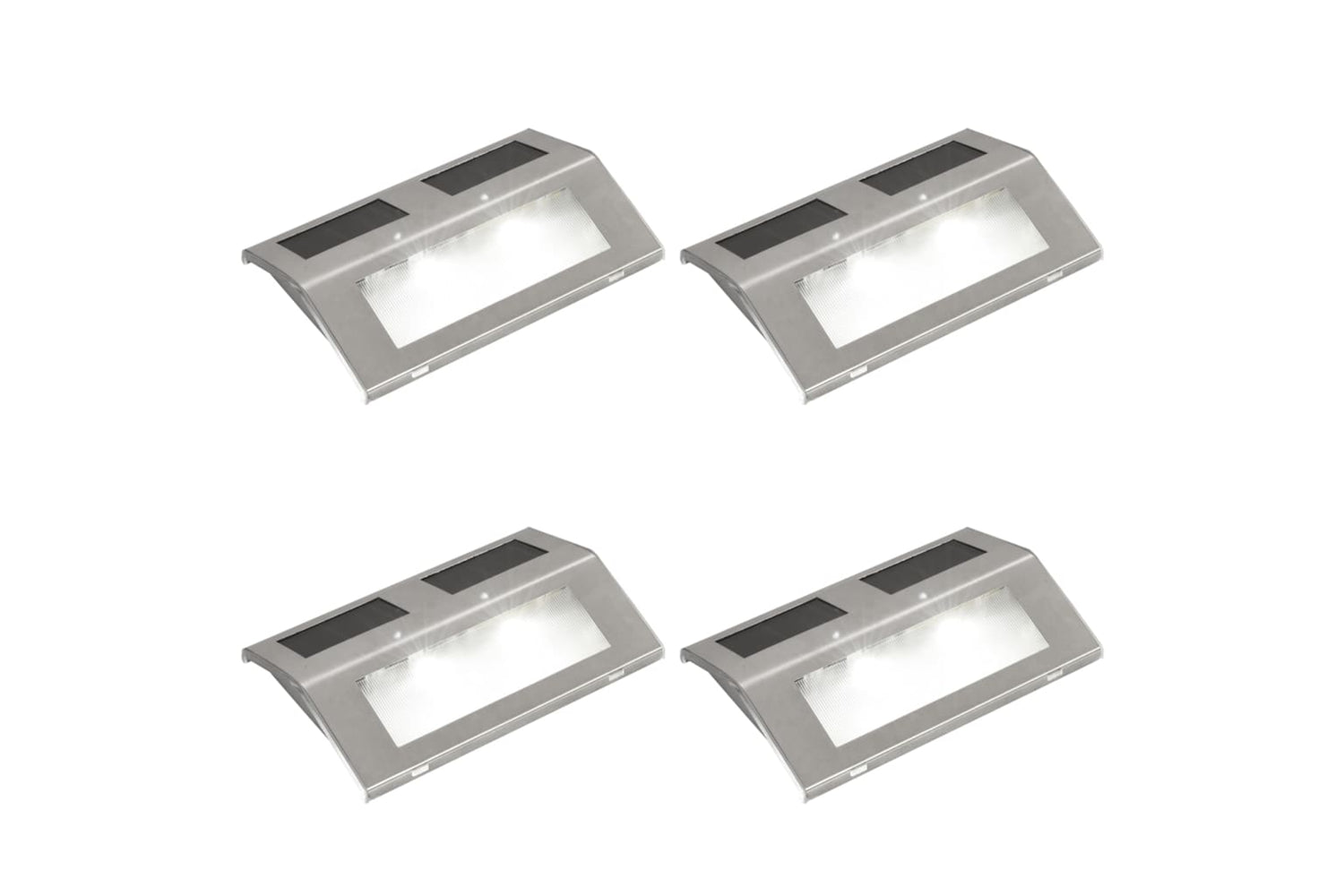 Vidaxl 40757 Solar 4 X Stair Lamp