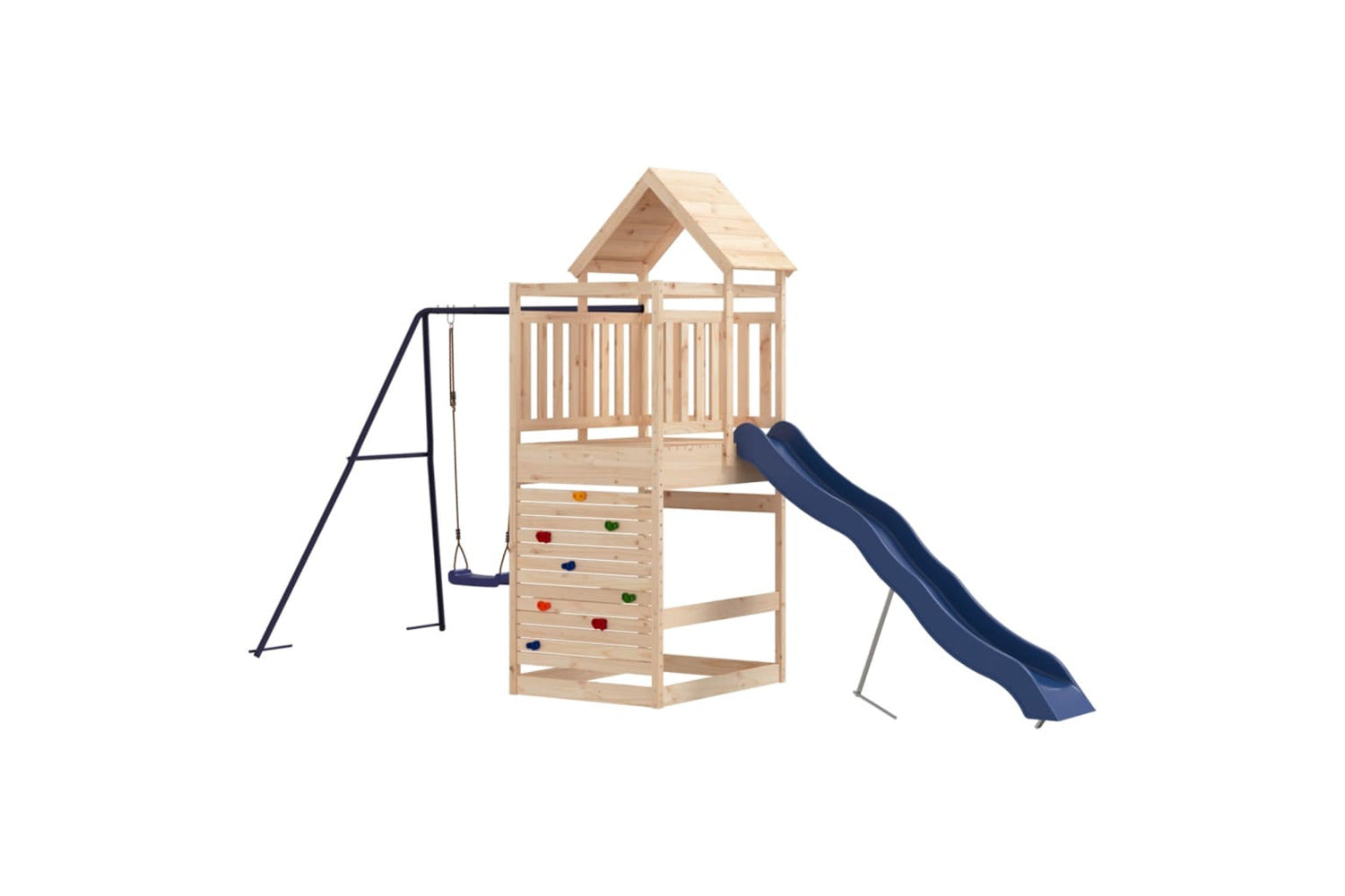 Vidaxl 3156985 Outdoor Playset Solid Wood Pine-2