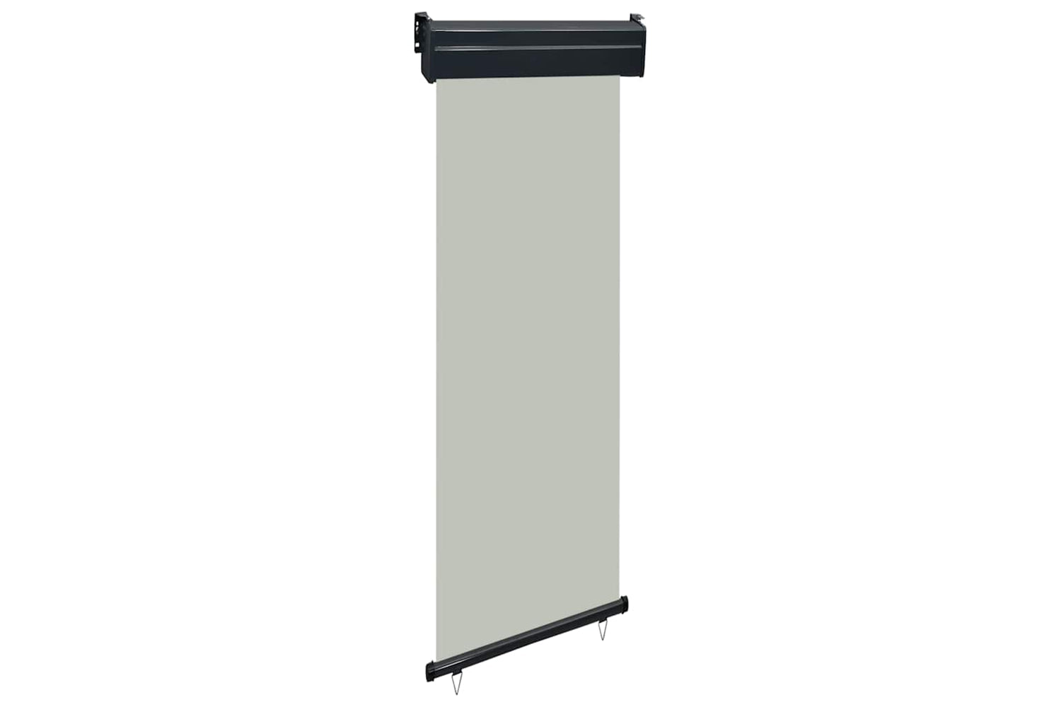 vidaXL Balcony Side Awning 65x250cm Grey