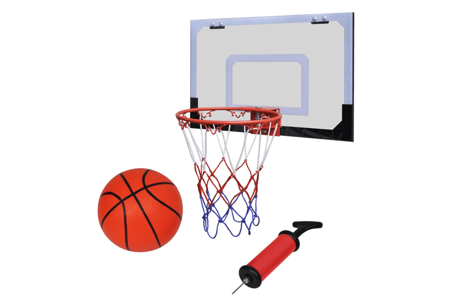 Vidaxl 90499 Indoor Mini Basketball Hoop Set With Ball And Pump-2