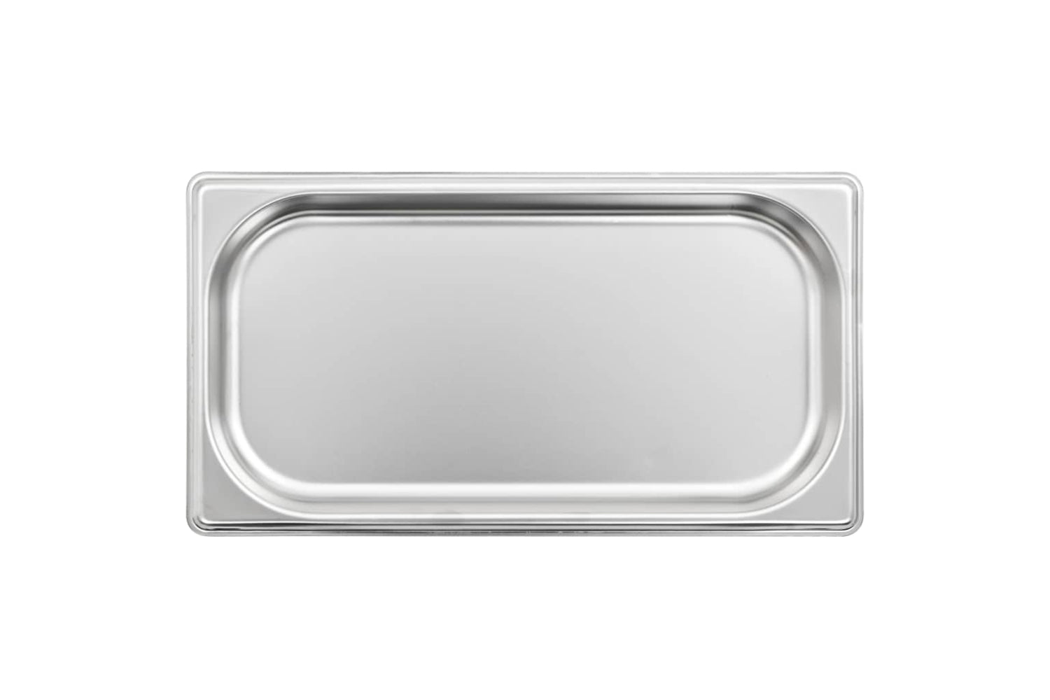 vidaXL 50892 Gastronorm Containers 12 Pcs Gn 1/3 20mm Stainless Steel-4
