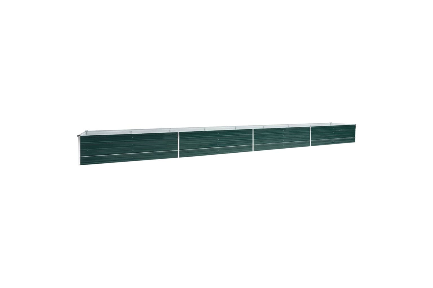 vidaXL 47073 Garden Raised Bed Galvanised Steel 600x80x45cm Green