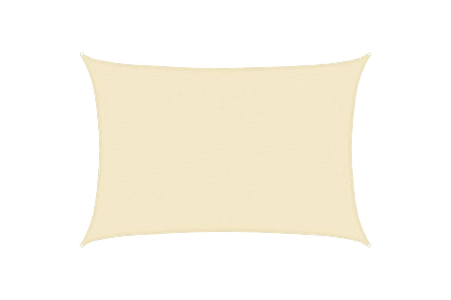 Vidaxl 42289 Sunshade Sail Hdpe Rectangular 4x6 M Cream