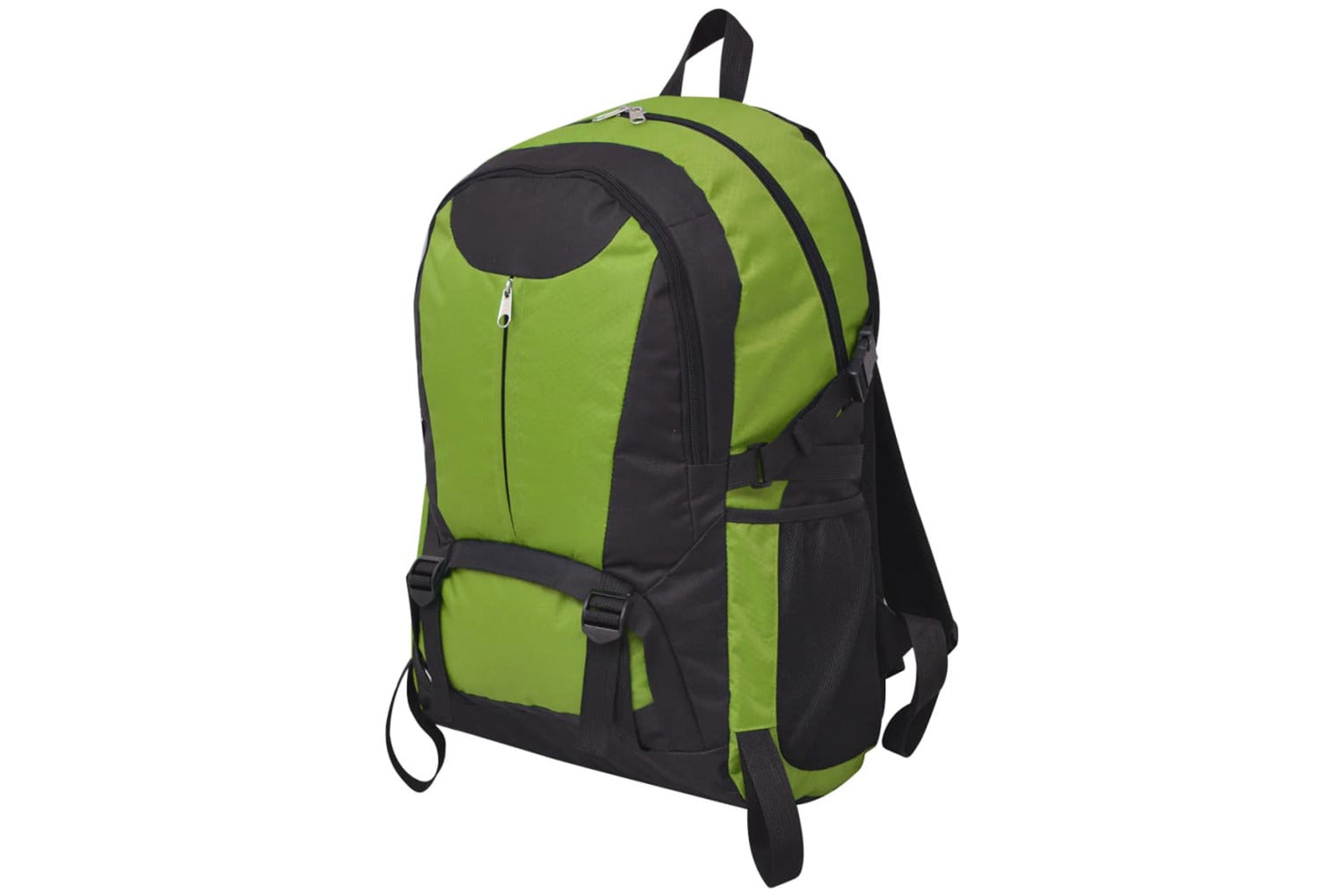 Vidaxl Hiking Backpack 40 L Black And Green-2
