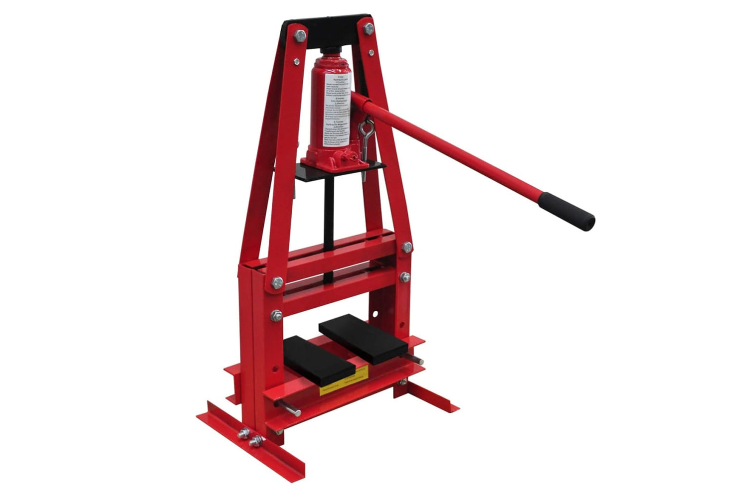 Vidaxl 140207 6-ton Hydraulic Heavy Duty Floor Shop Press