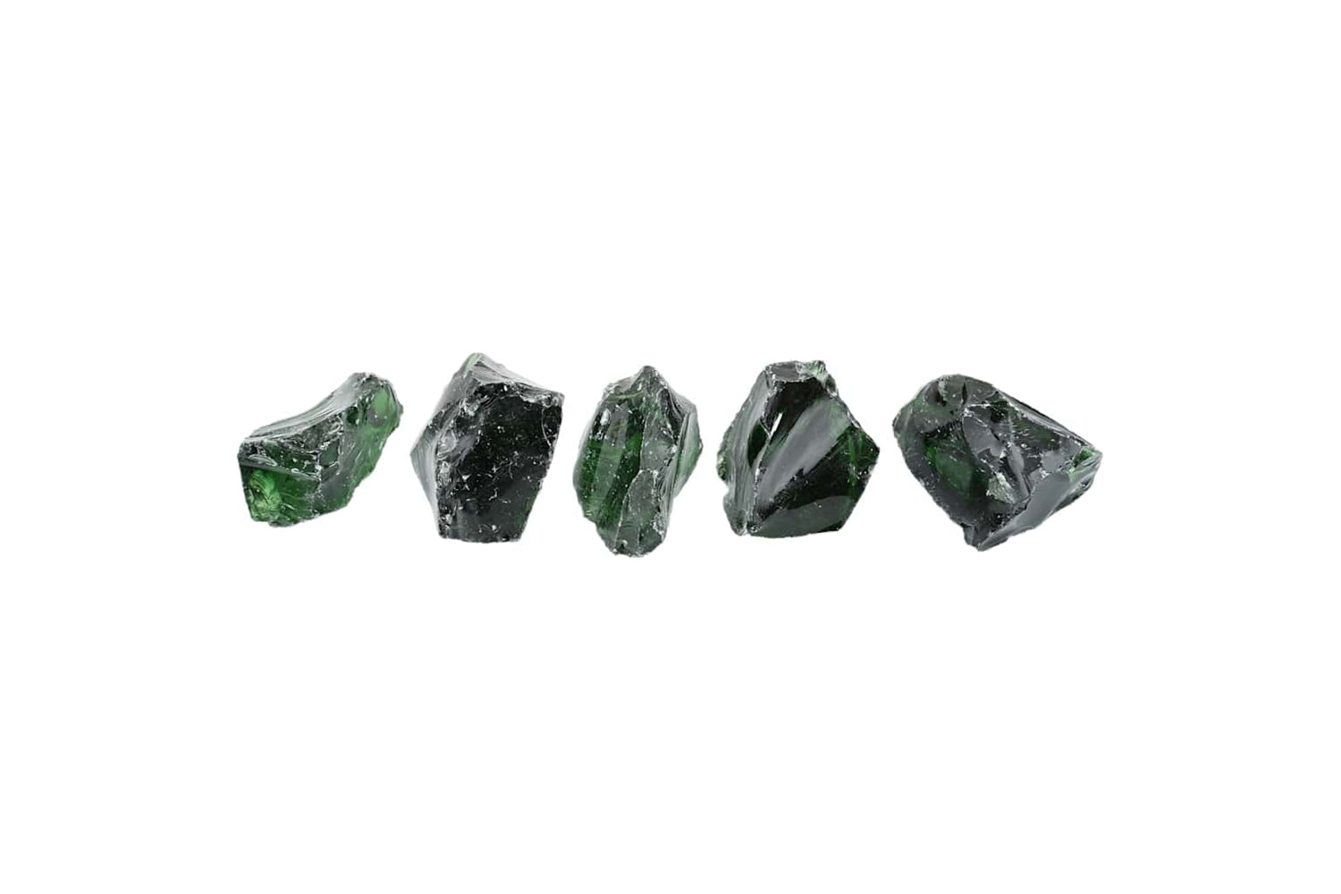 vidaXL 142315 Gabion Rocks Glass Green 60-120mm 25 Kg