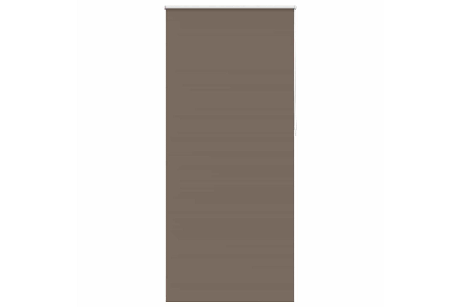 Vidaxl Roller Blind Blackout 80 X 230 Cm Coffee