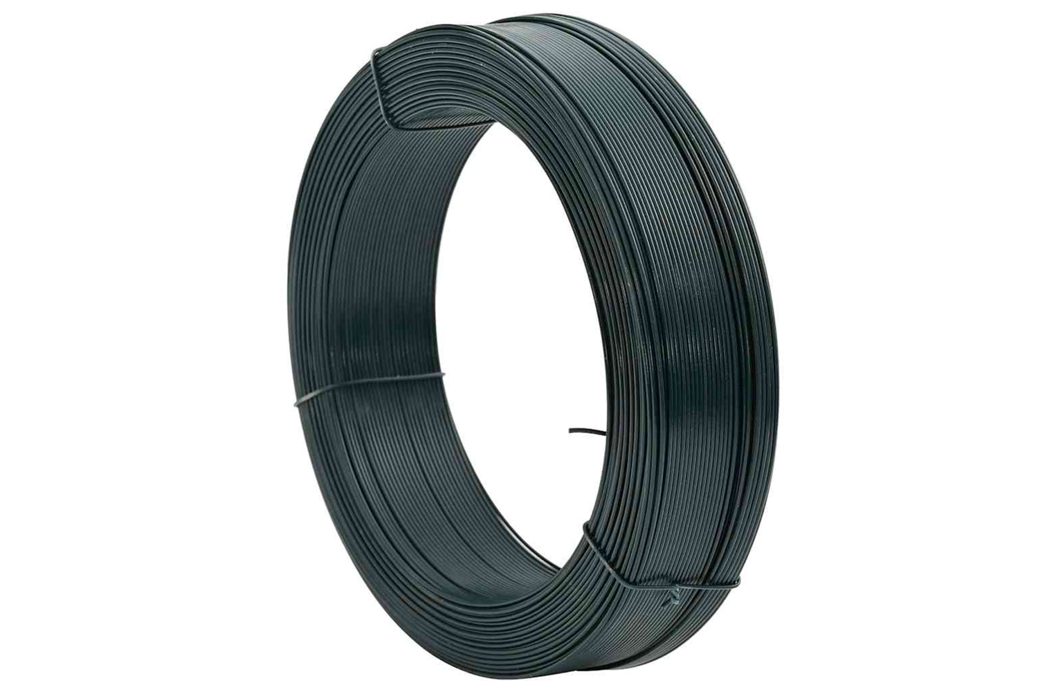 Vidaxl Fence Binding Wire 250 M 2.3/3.8 Mm Steel Blackish Green